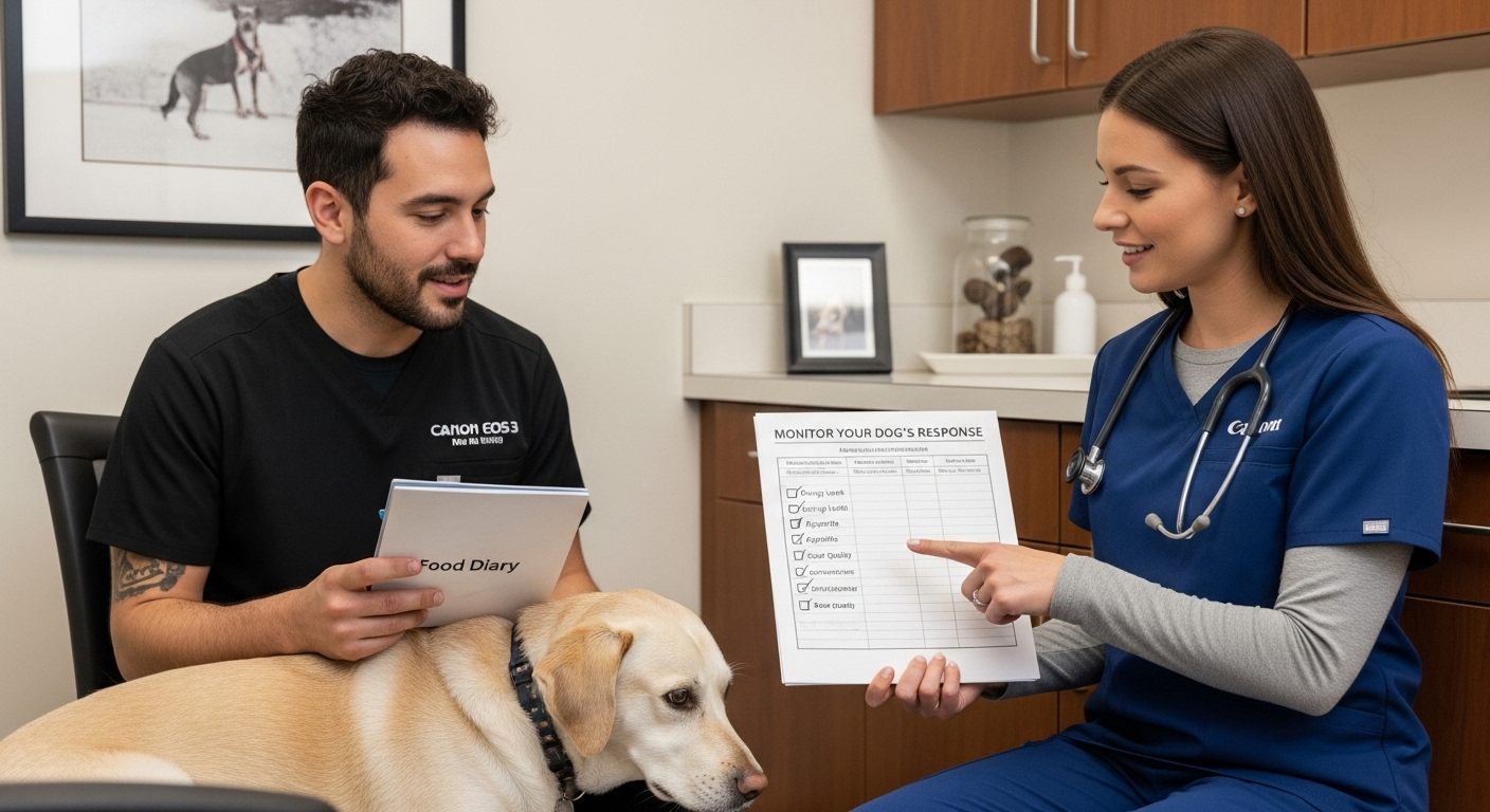 dog food monitoring checklist