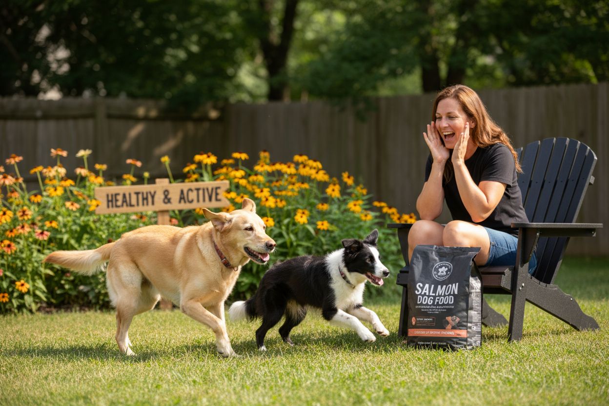 dog vitality salmon food