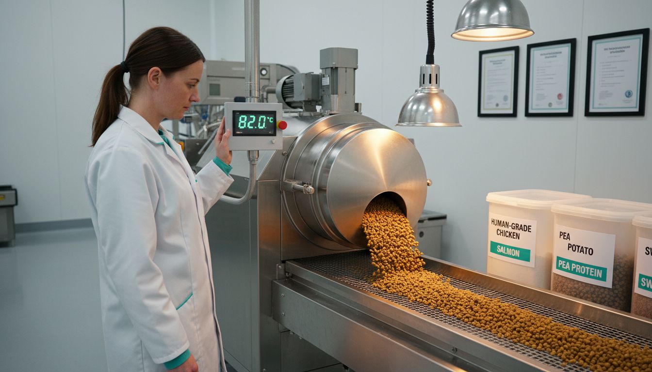 kibble production process