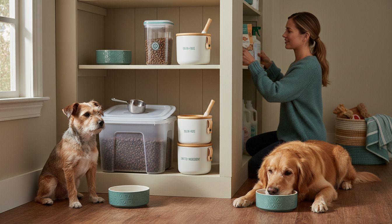 dog food organizer