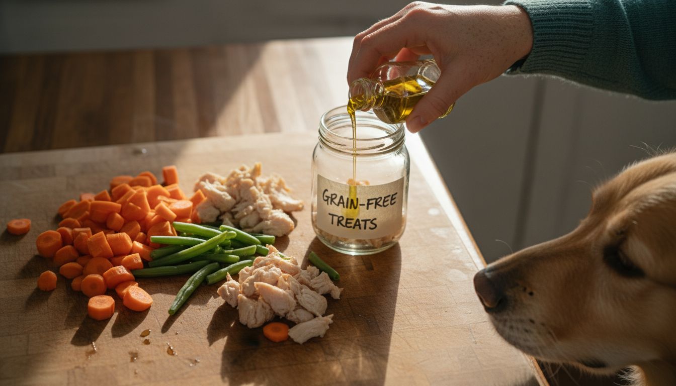 Dog-safe vegetables and grain-free meal prep