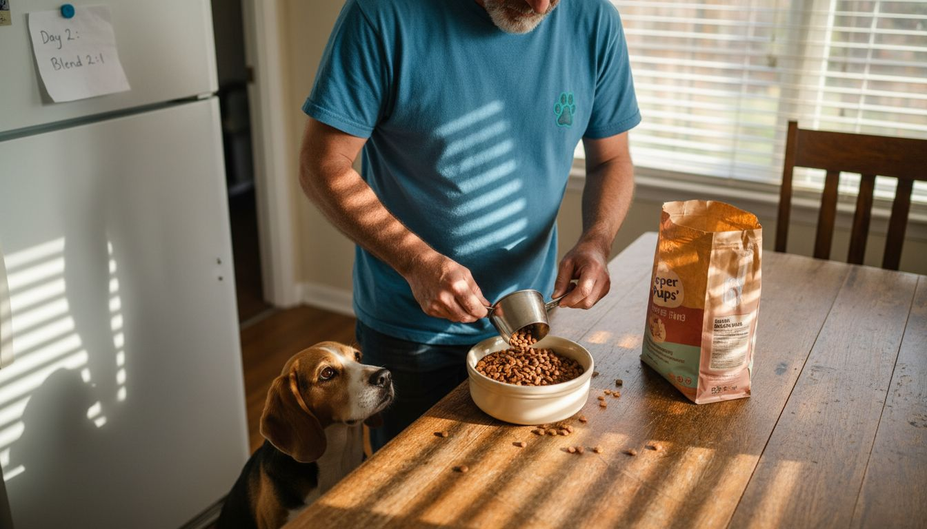 Mixing grain free food with regular kibble
