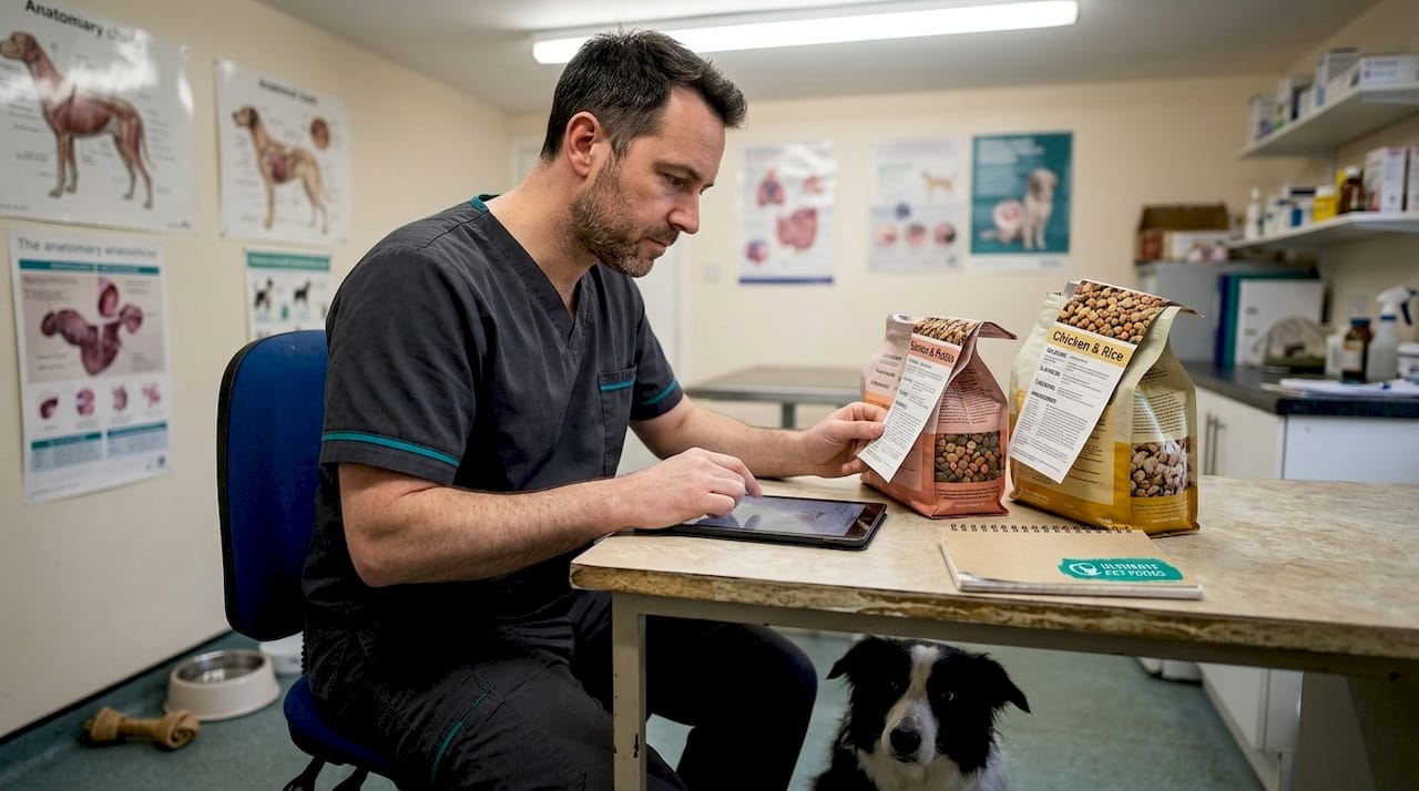 Veterinarian compares holistic and regular dog food