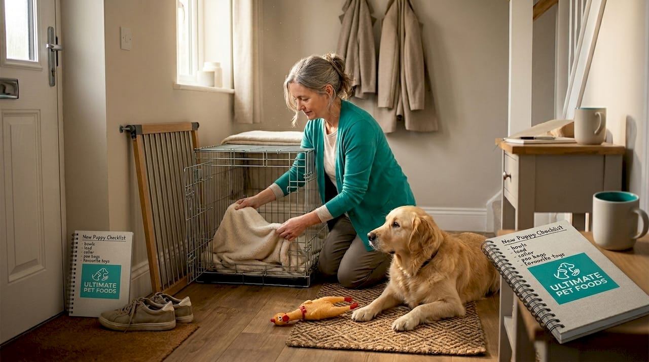 Owner prepares home for calm pet introduction