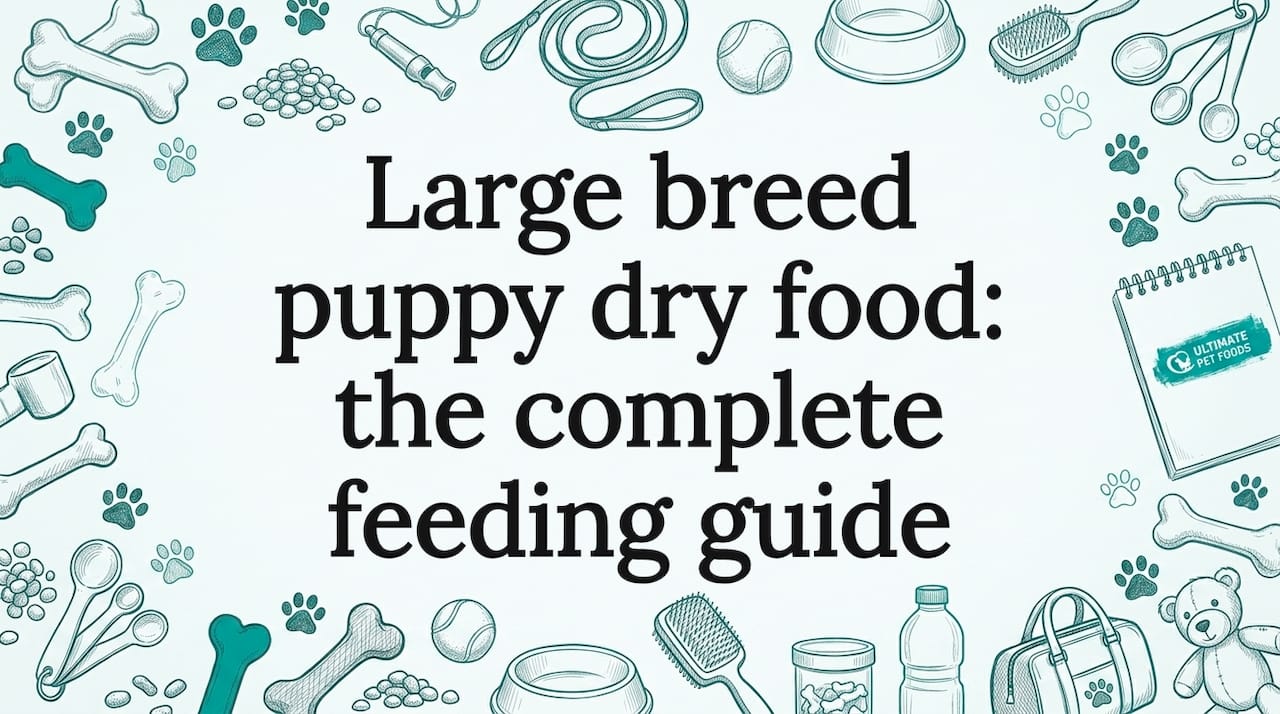Large breed puppy dry food — the complete feeding guide by Glenn Bell, Ultimate Pet Foods