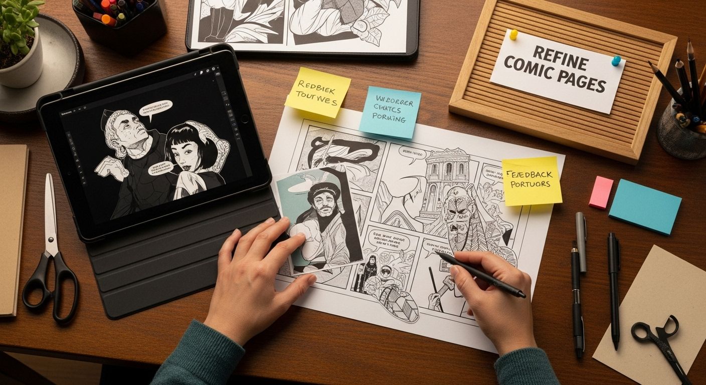 refine avant garde comics