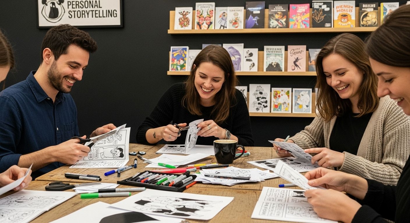comics zines collaboration creation
