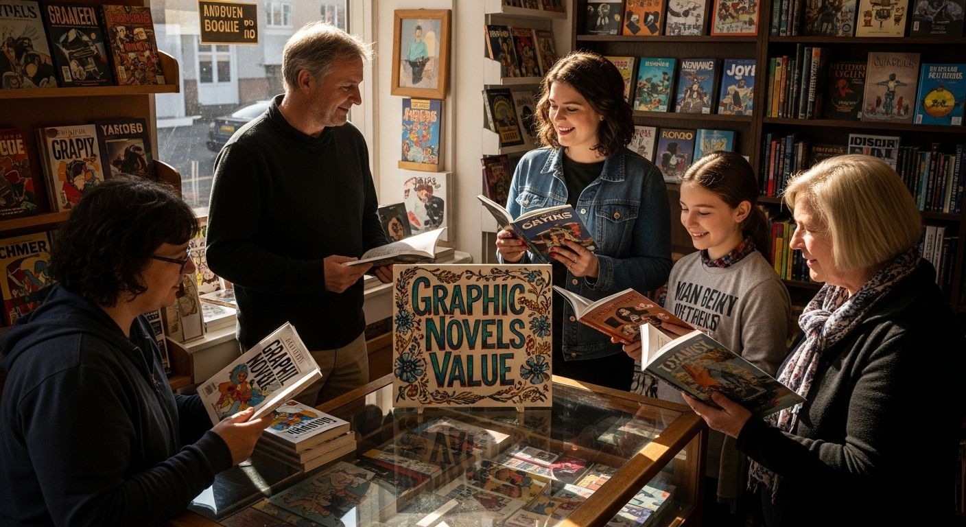 collecting graphic novels bookstore