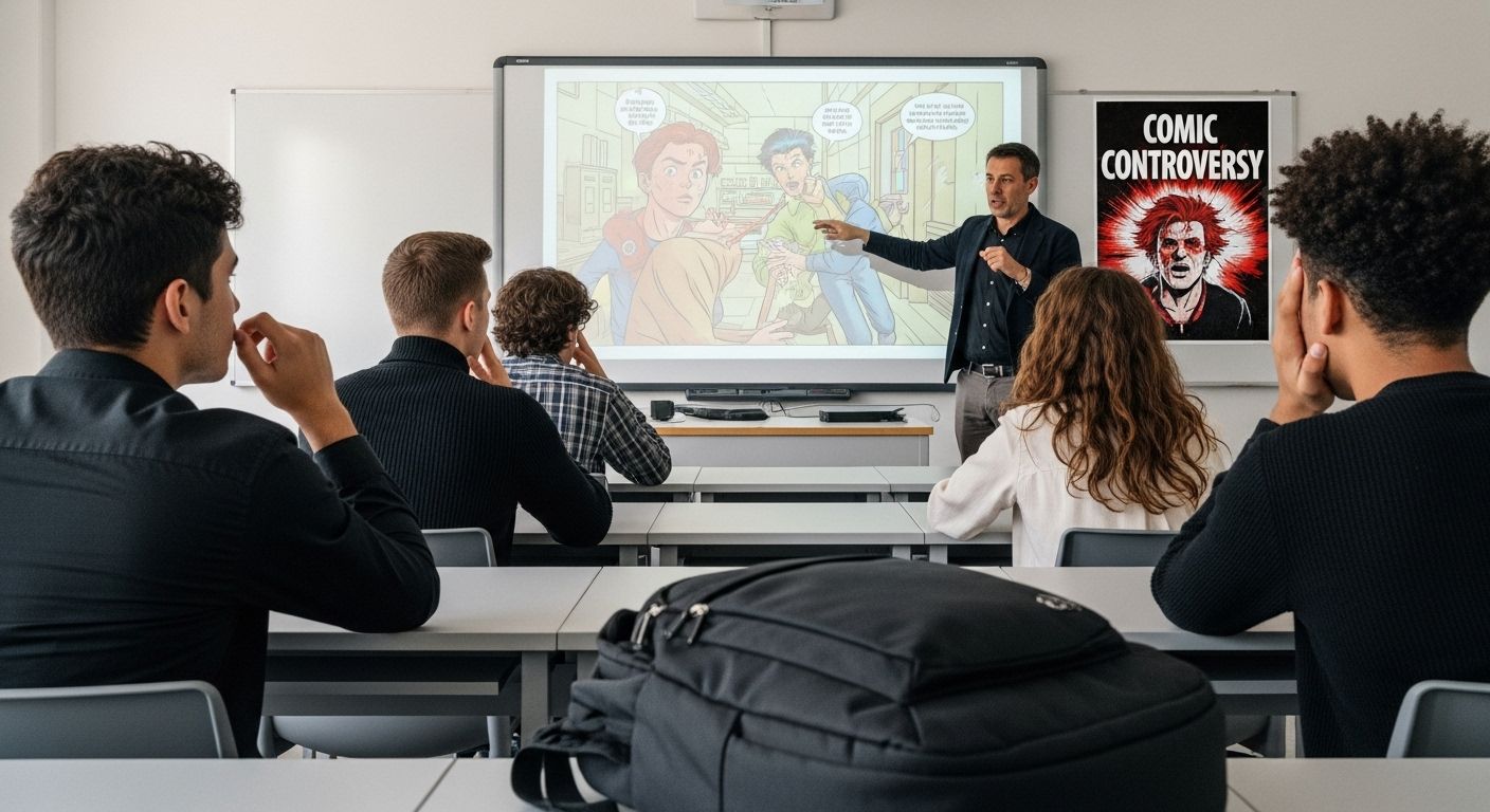 violent comics debate