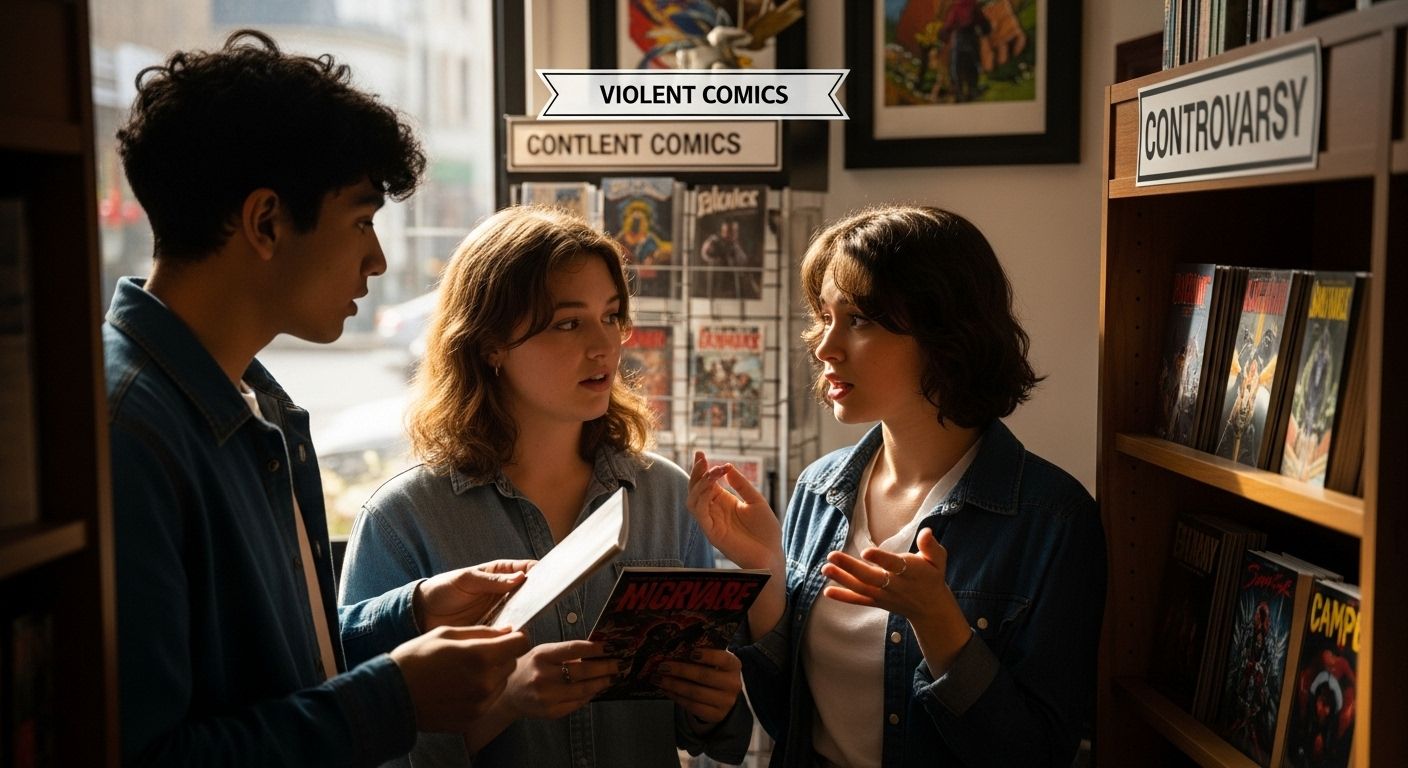 violent comics controversy
