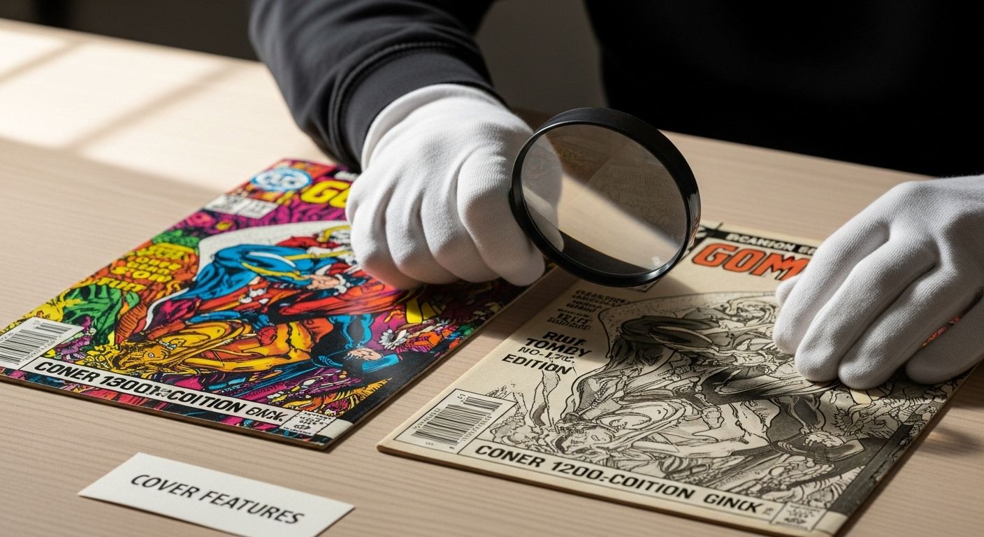 comic cover examination