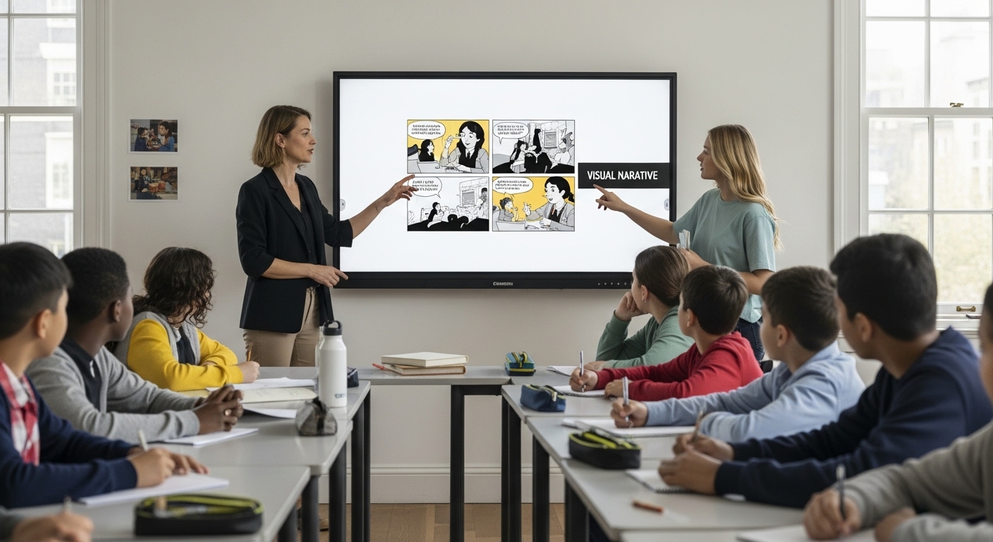visual narrative classroom