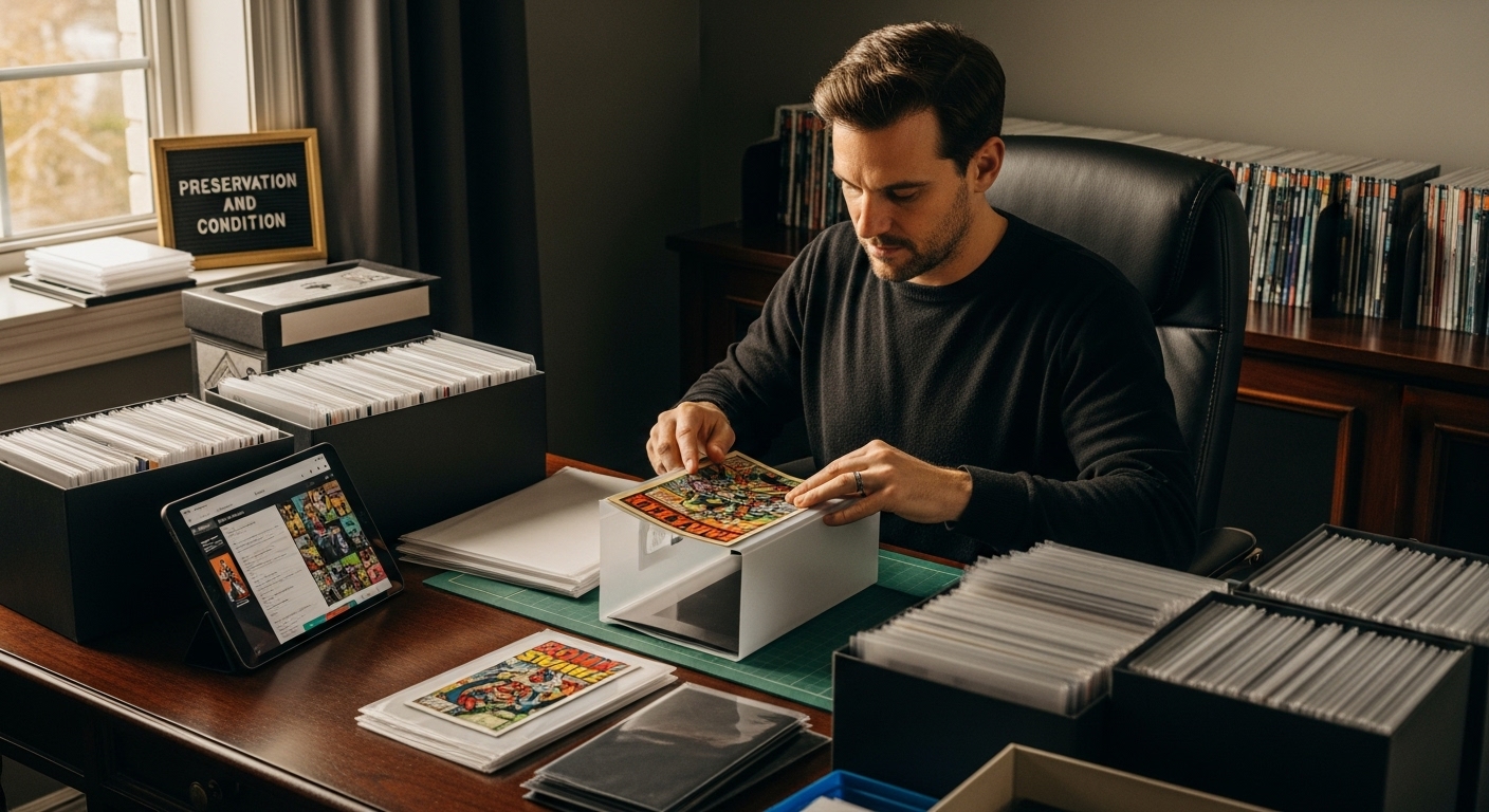 comic preservation collecting