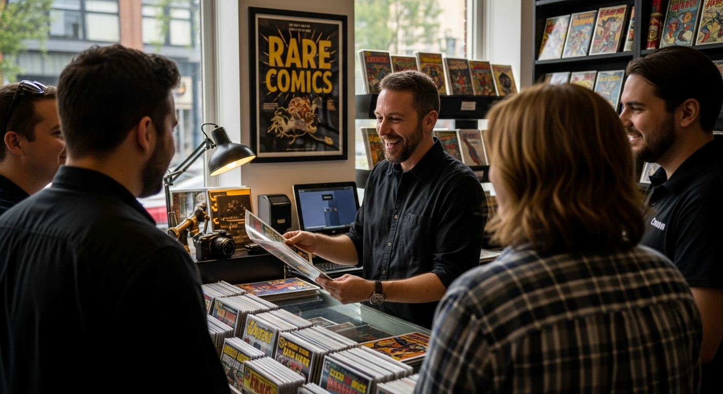 comic book store rare
