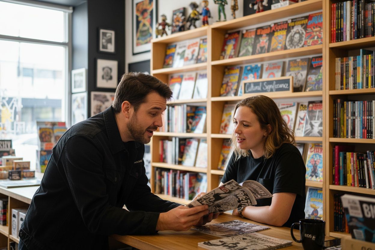 comic store collector
