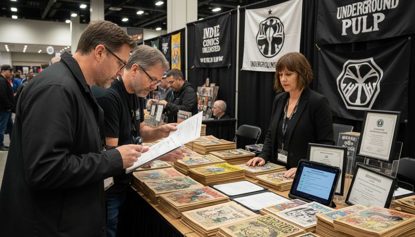 comic convention trade