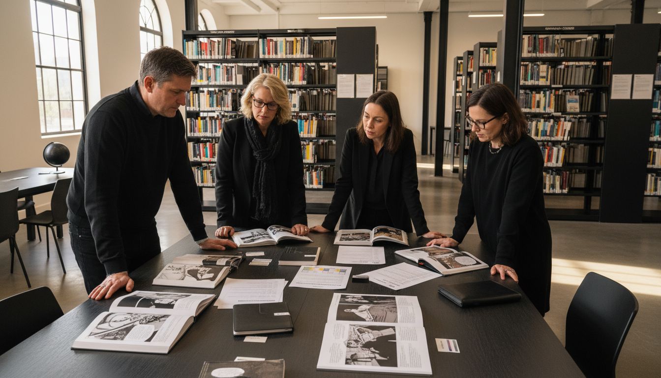 library graphic novel curation