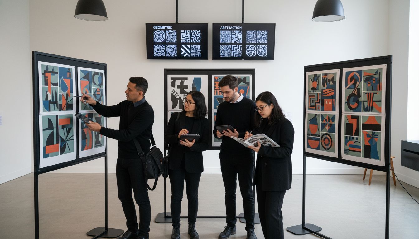 abstract comic analysis group