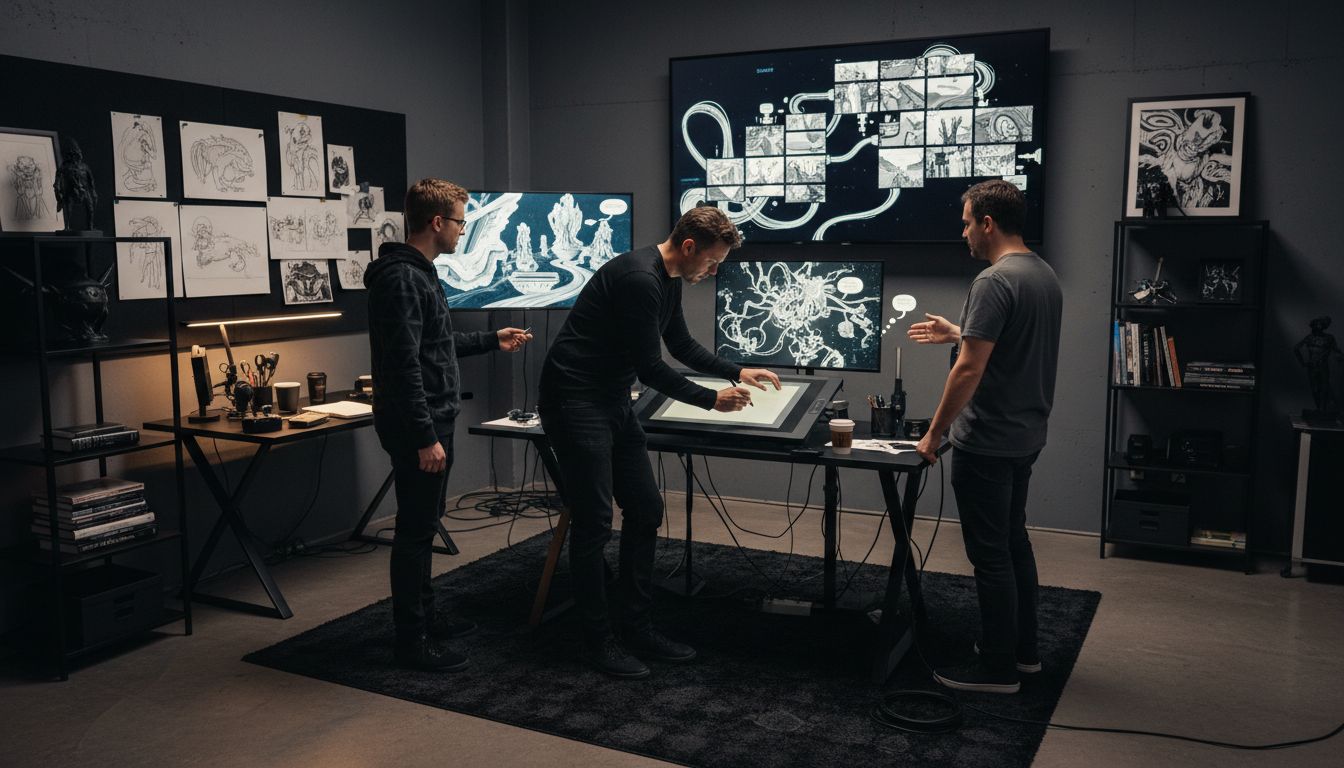 surreal comic studio