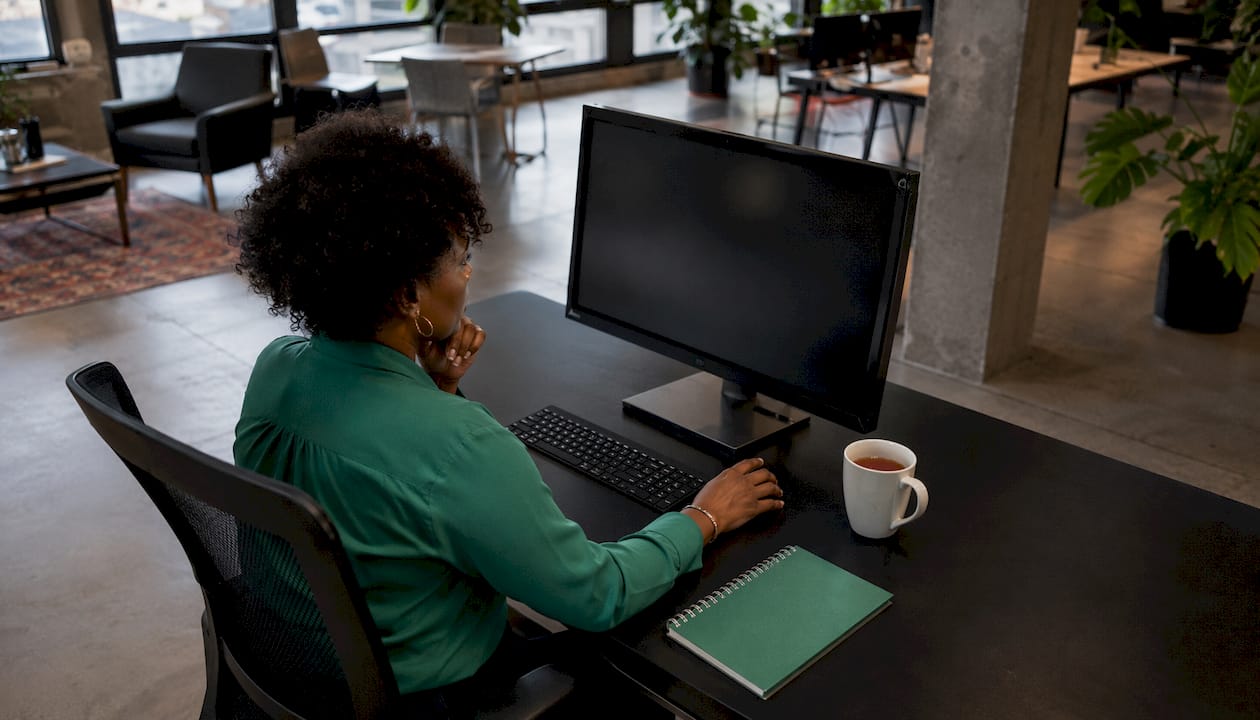 Cybersecurity analyst reviewing fake review attacks