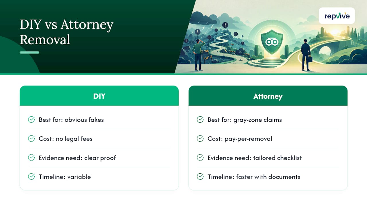 Why Attorney-Led Removal Often Wins for Small Businesses — overview diagram
