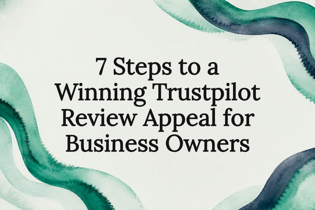 Decorative title card for review appeal guide