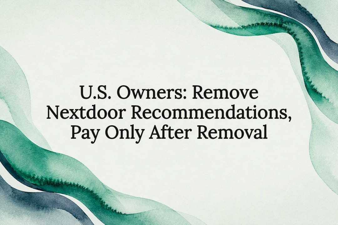 Decorative emerald watercolor title card
