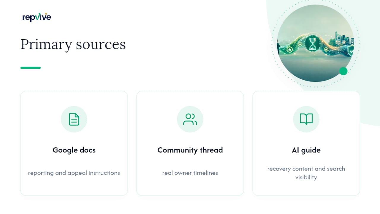 Primary Sources for This Guide — overview diagram