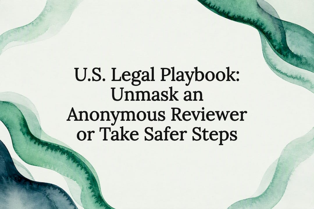 Decorative legal playbook title card