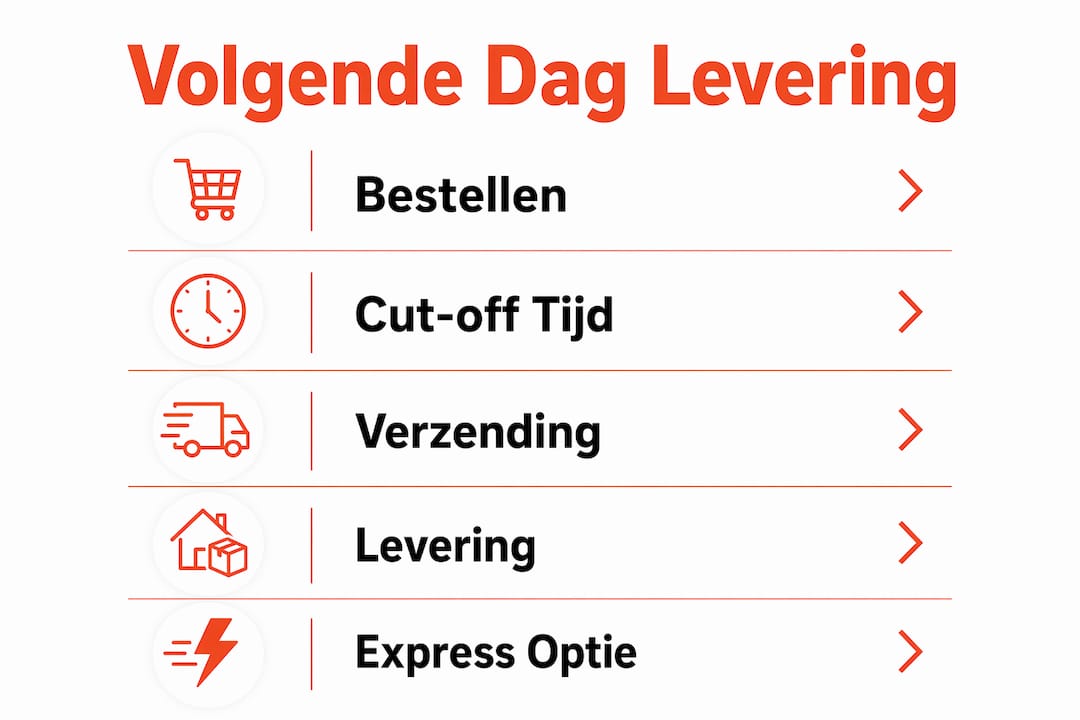 Overzicht: zo werkt levering op de volgende dag – stap voor stap uitgelegd