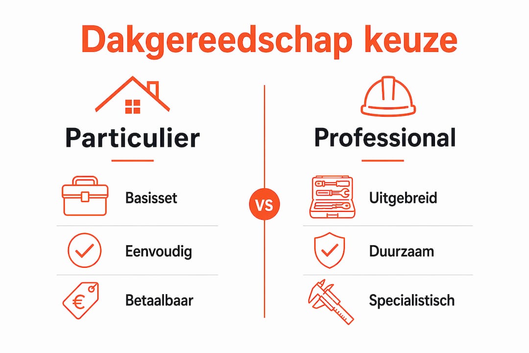 Infographic: het verschil tussen doe-het-zelf- en professioneel gereedschap