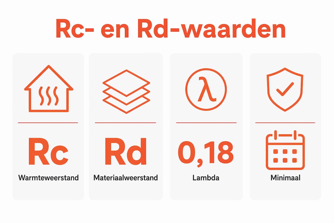 Infographic: alles over Rc- en Rd-waarden en de isolatienormen