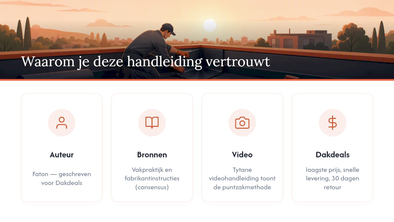Wie schreef deze handleiding en waarom kun je erop vertrouwen? — overview diagram