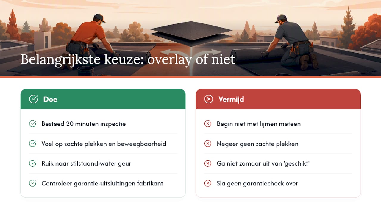 Wat weegt het zwaarst bij een overlay? — overview diagram