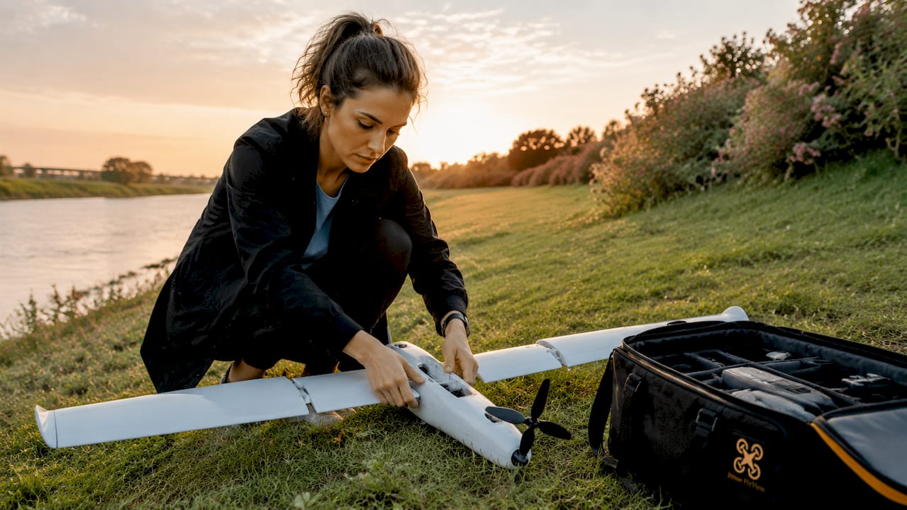 types de drones utilisés professionnellement
