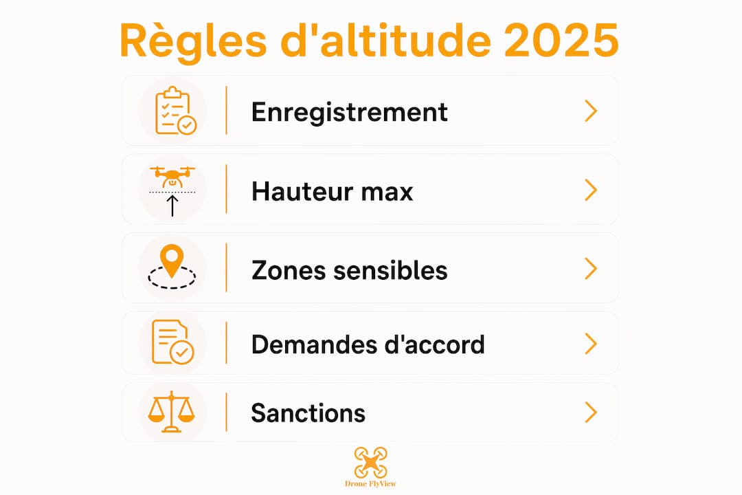 Altitude légale drone