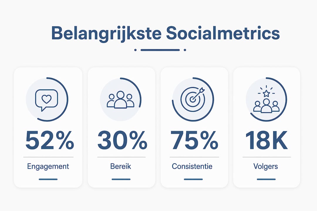 Overzicht van de belangrijkste socialmedia-statistieken in een handige infographic