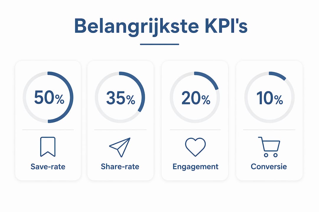 Overzichtelijke infographic met de belangrijkste Instagram marketing prestaties en statistieken