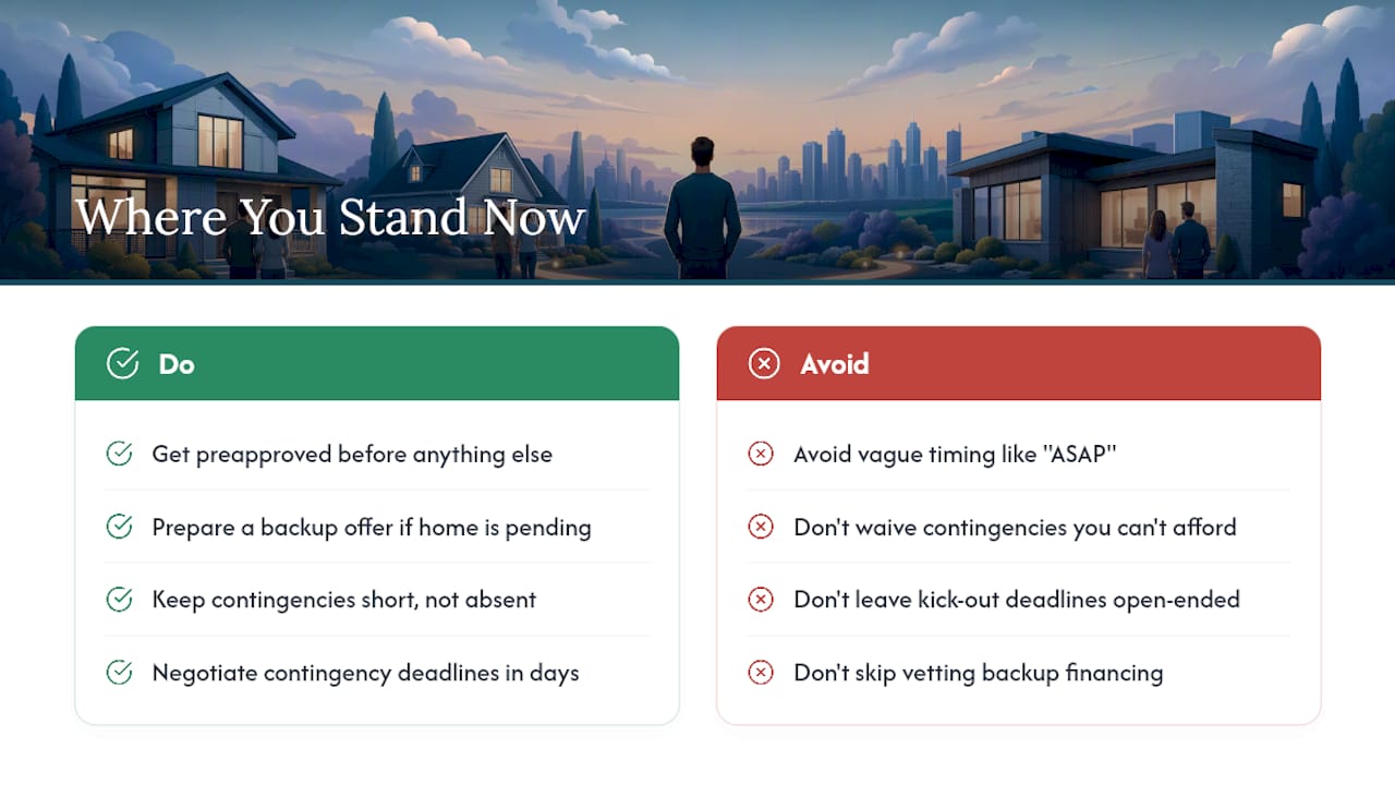 A Practical Checklist for Where You Stand Right Now — overview diagram