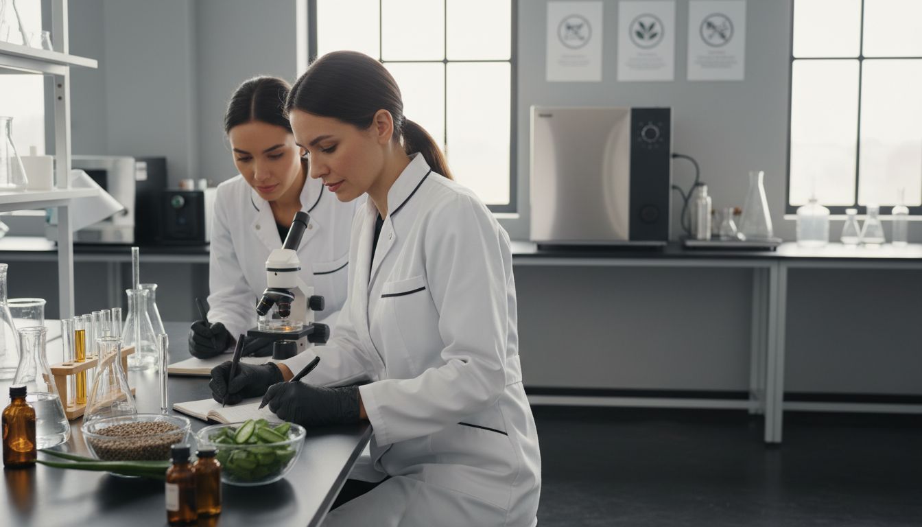 duurzaam cosmetica laboratorium