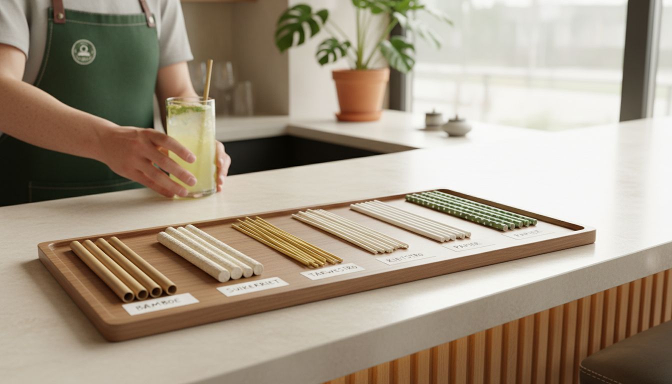 plantaardige rietjes horeca