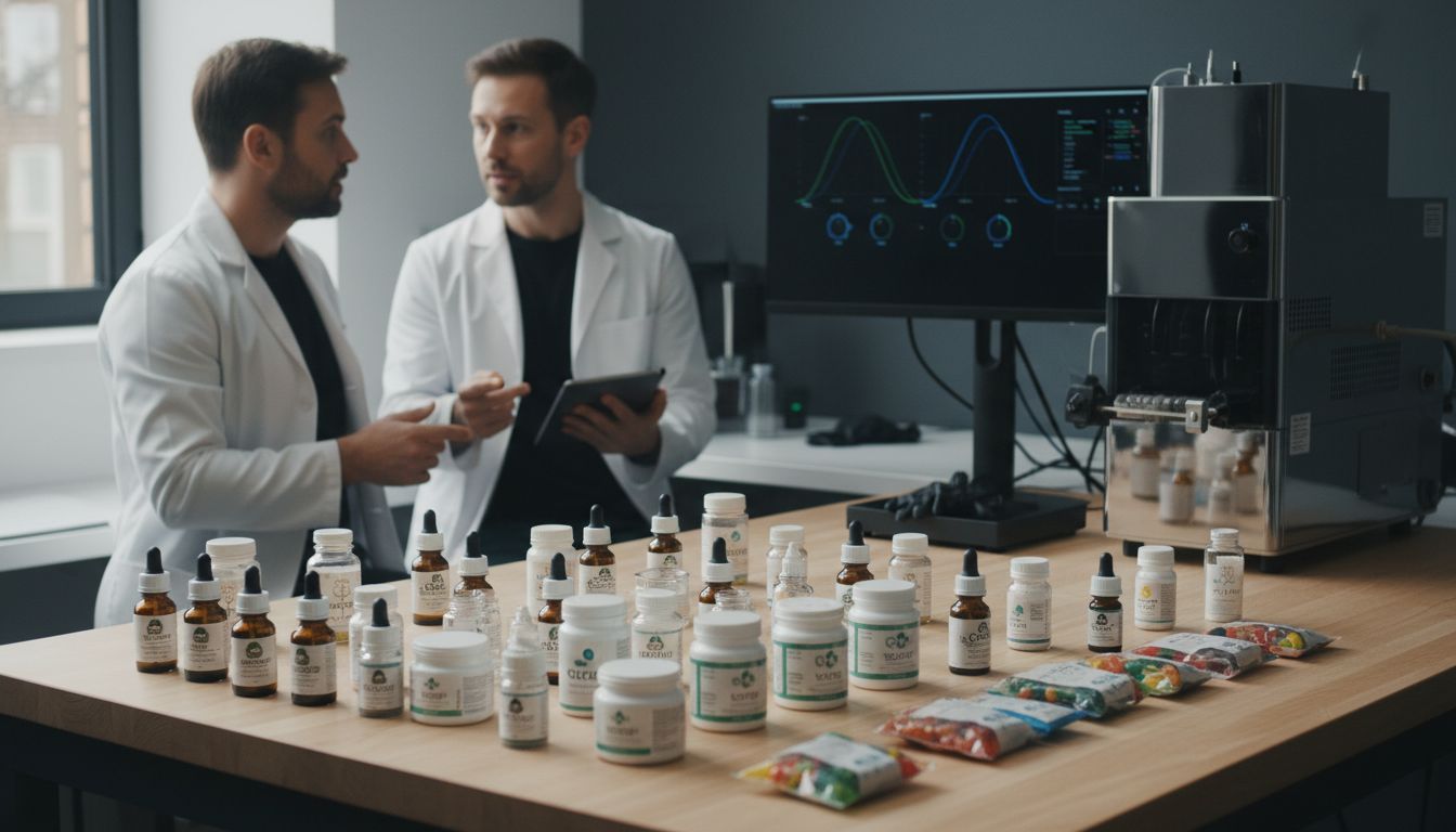 cbd producten laboratorium