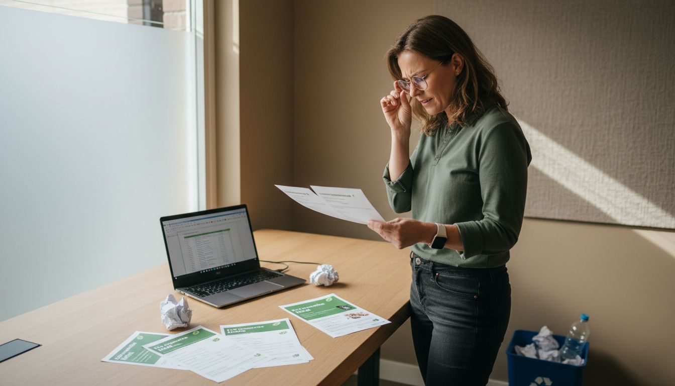 De restaurantmanager bekijkt de resultaten van de nieuwste vernieuwingen om te zien wat het heeft opgeleverd.