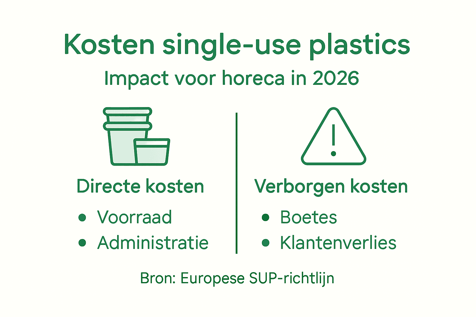 In beeld: de financiële gevolgen van wegwerpplastic