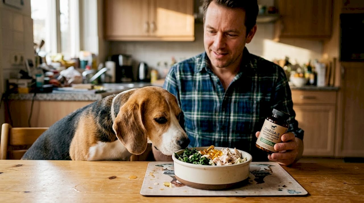 Zelf een gezonde maaltijd voor je hond bereiden met pure, natuurlijke ingrediënten.