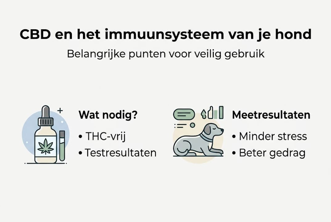 Infographic: Hoe CBD het immuunsysteem van je hond kan ondersteunen