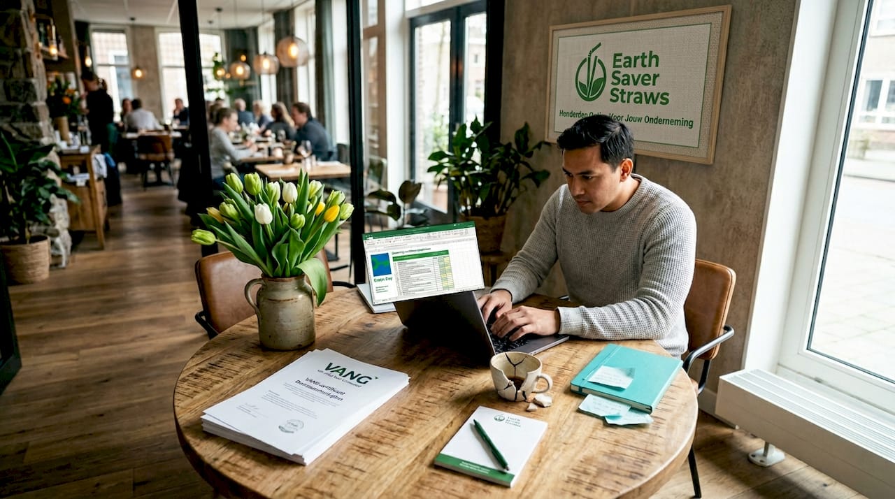 De manager kiest bewust voor duurzame oplossingen in de horeca.