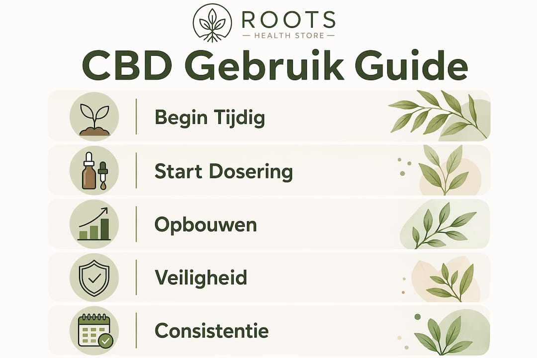 Overzicht: Zo gebruik je CBD op een veilige en verantwoorde manier