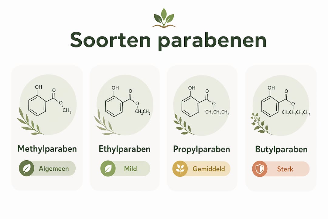 Overzicht: verschillende soorten parabenen en hun werking