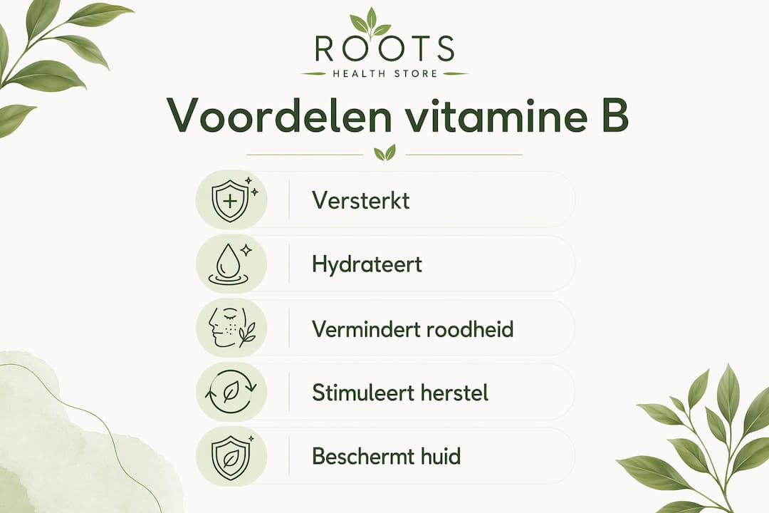 Overzicht: De positieve effecten van vitamine B op je huid